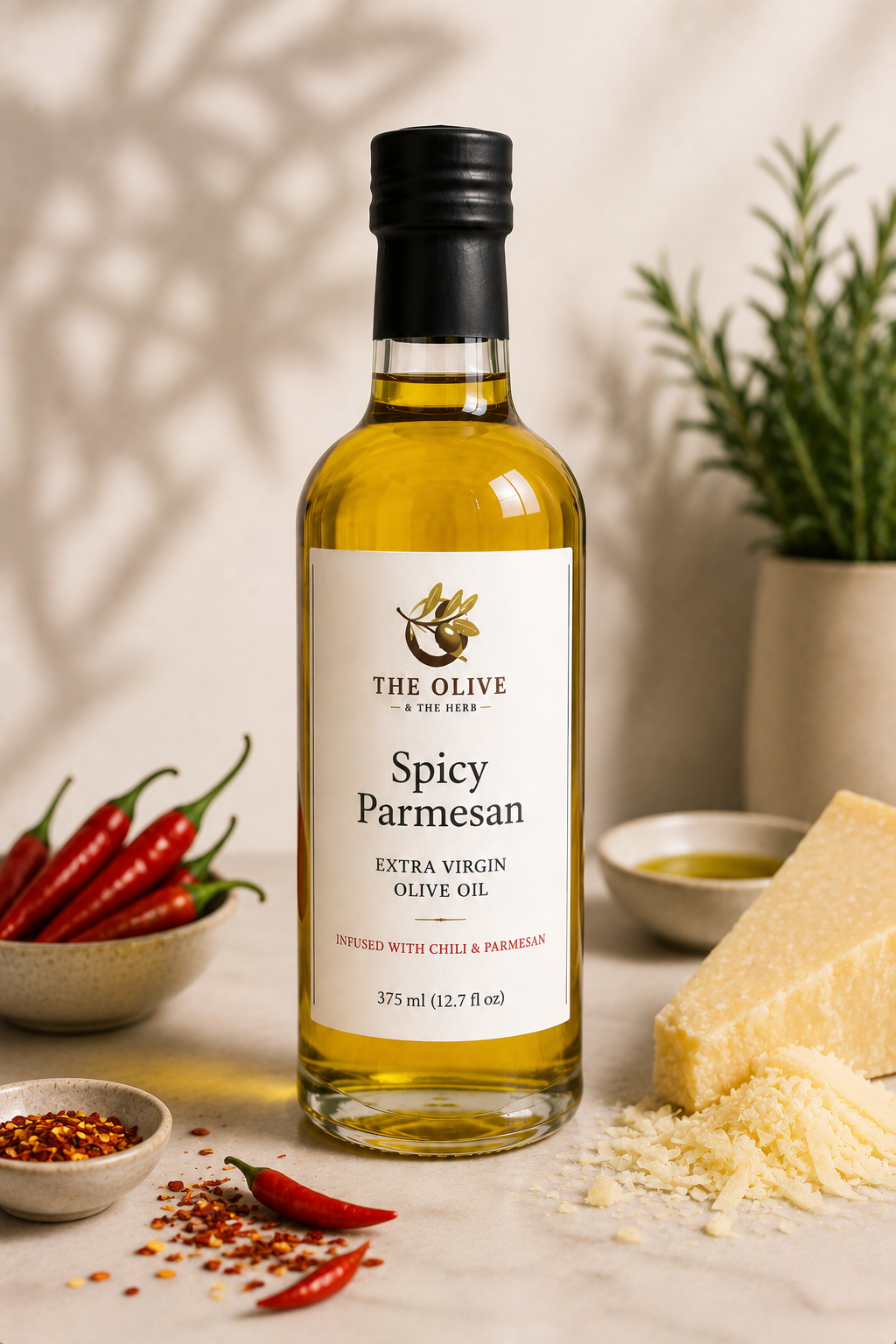Extra Virgin Olive Oil — Spicy Parmesan